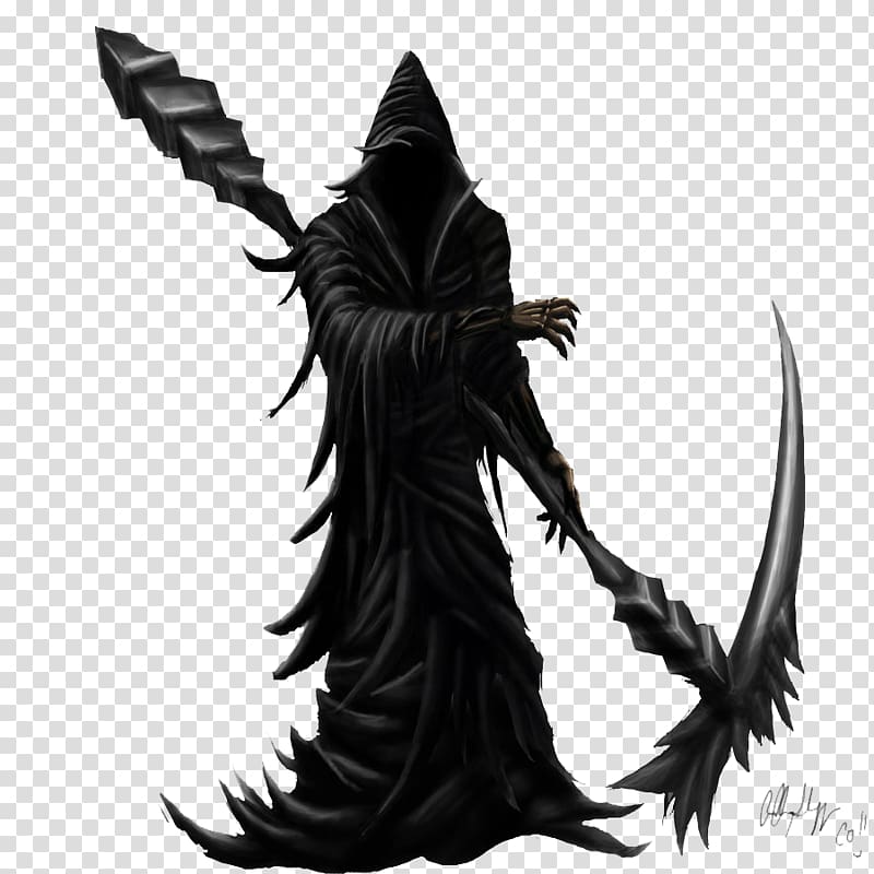 black grim reaper , Death , Grim Reaper HD transparent background PNG clipart