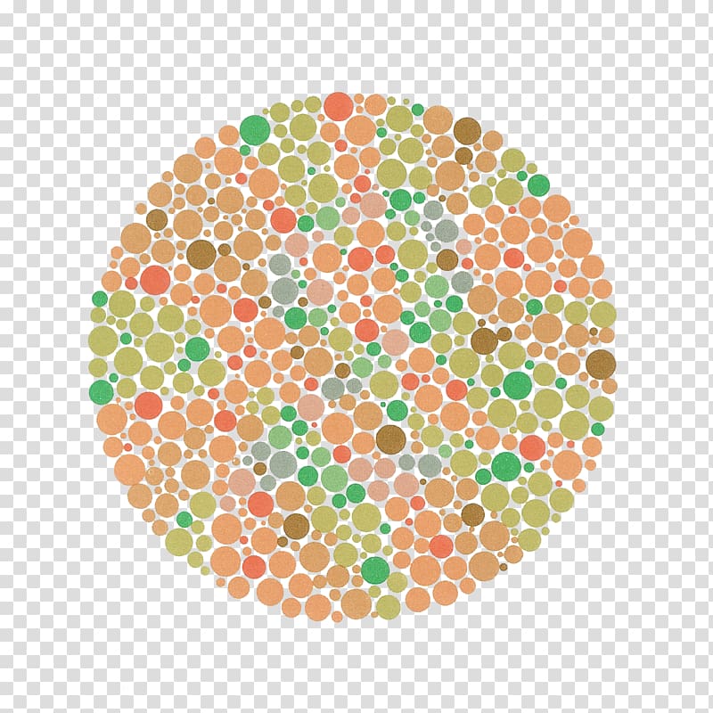 Color blindness Ishihara test Ishihara\'s Tests for Colour Deficiency Visual perception Color vision, academic transparent background PNG clipart