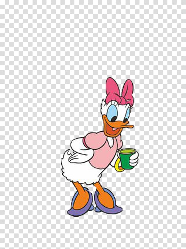 Donald Duck Daisy Duck Mickey Mouse Minnie Mouse, Free Donald deduction of material transparent background PNG clipart