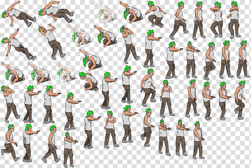 Sprite 8-bit Animation Dreams of an Absolution, sprite sheet transparent background PNG clipart