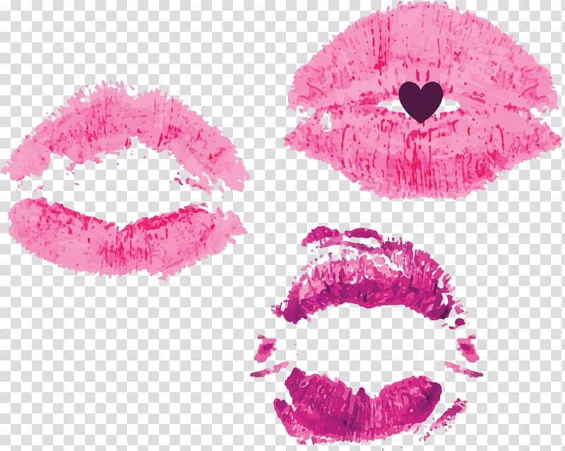Lip Mirelle Noveron, Love Lips Love background material transparent background PNG clipart