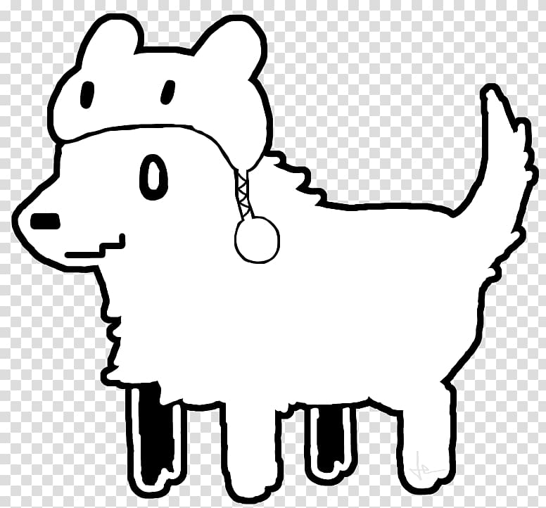 Undertale Dog Drawing Snout Canidae, Watch Dogs transparent background PNG clipart