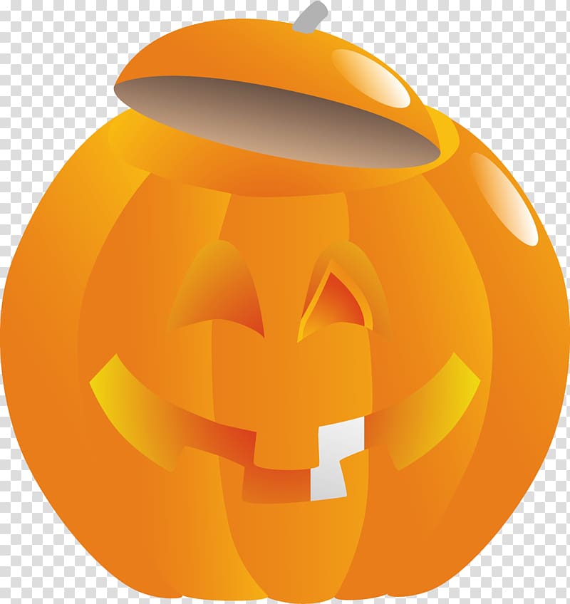 Jack-o\'-lantern Calabaza Cucurbita Winter squash, Pumpkin Head Material transparent background PNG clipart