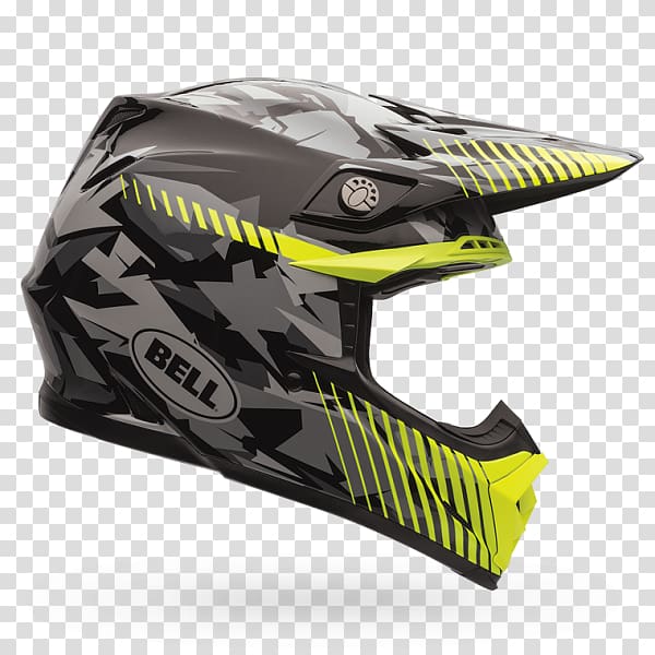 Motorcycle Helmets Bell Sports Motocross, bicycle helmets transparent background PNG clipart