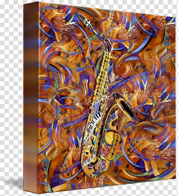 Saxophone Painting Art music Abstract art, Saxophone transparent background PNG clipart