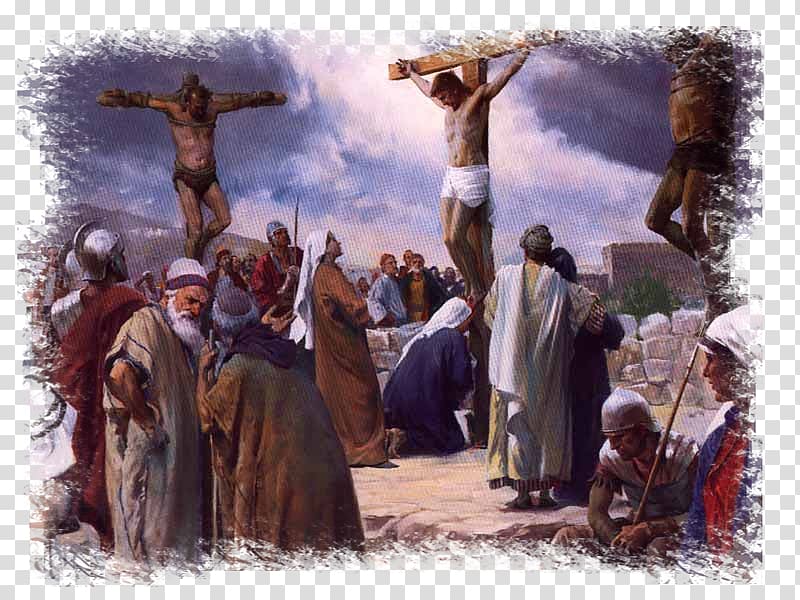 New Testament Bible Christ Crucified Crucifixion of Jesus, others transparent background PNG clipart