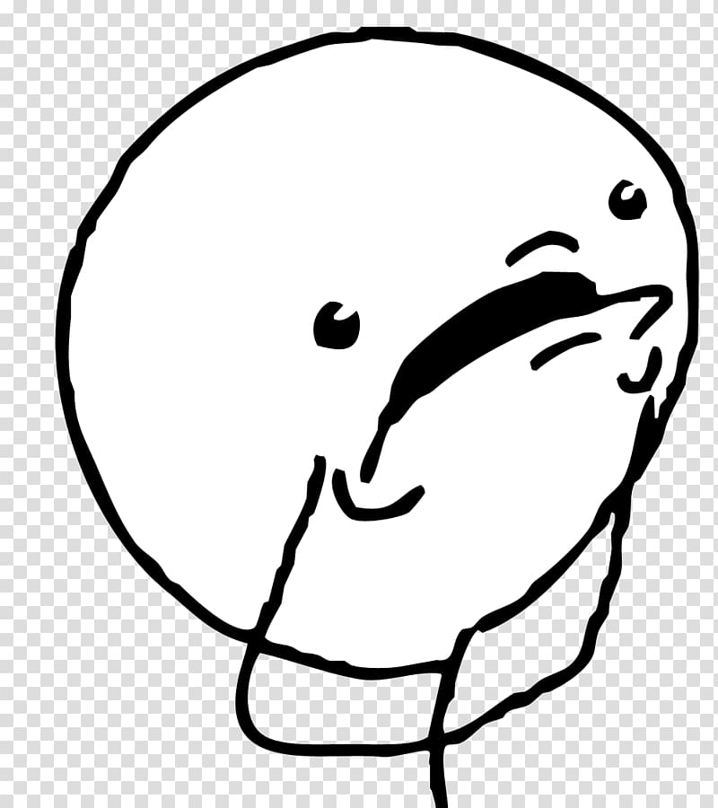 Internet meme Face Rage comic, meme transparent background PNG clipart