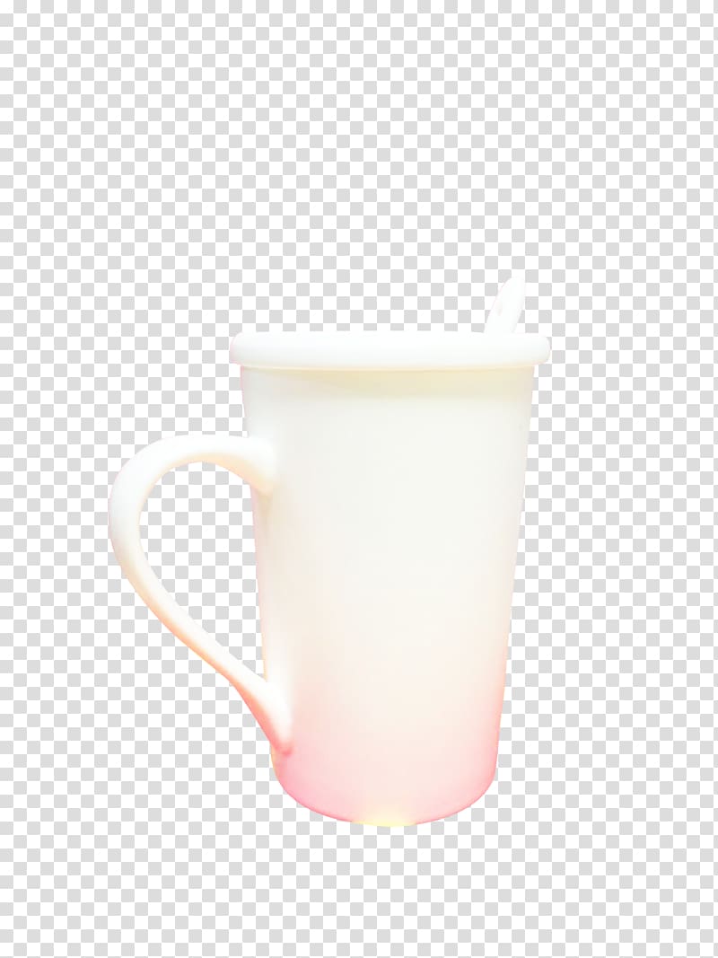 Coffee cup Tea Mug, Pink gradient Mug transparent background PNG clipart