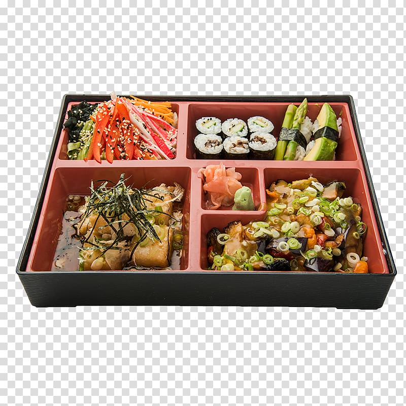 Bento Tempura Tonkatsu Osechi Chicken katsu, bento transparent background PNG clipart