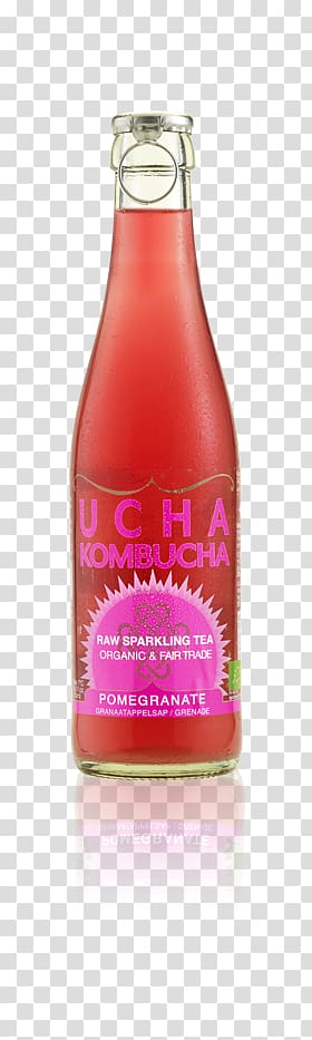Kombucha Tea Pomegranate juice Drink Food, Fermented Tea transparent background PNG clipart