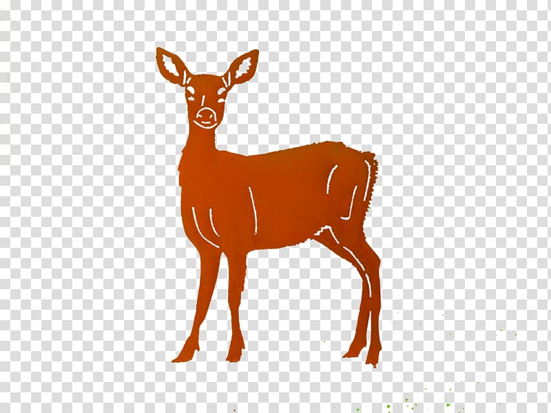 White-tailed deer Elk Reindeer Antelope, deer transparent background PNG clipart