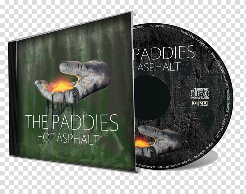 Hot Asphalt The Paddies As the Tide Turns 11 Short Stories of Pain & Glory DVD, celtic folk rock transparent background PNG clipart