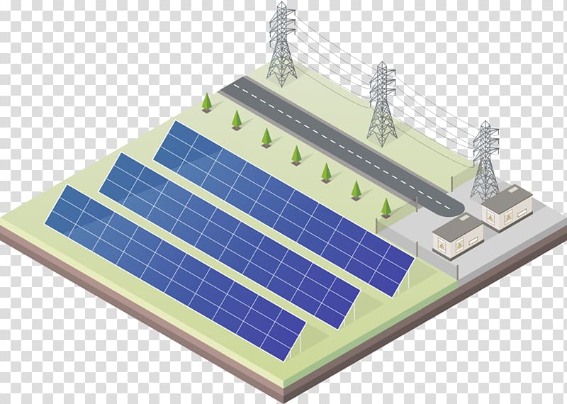 Energy voltaic power station Solar power Solar Panels, energy transparent background PNG clipart