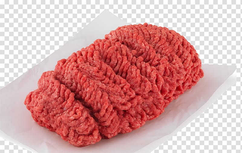 Hamburger Ribs Ground beef Meat, minced meat transparent background PNG clipart