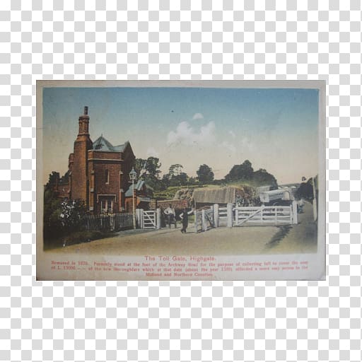 Highgate Road Hampstead Heath , Toll gate transparent background PNG clipart