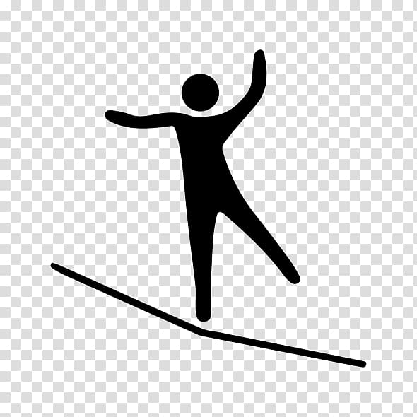 Sense of balance Slacklining Human behavior, others transparent background PNG clipart