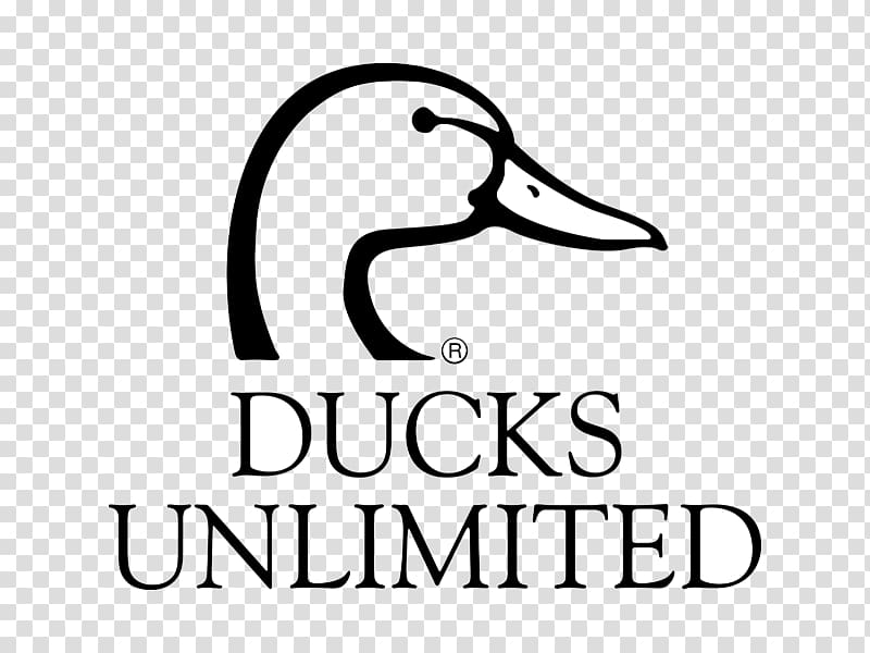Ducks Unlimited Logo Water bird Goose, duck transparent background PNG clipart