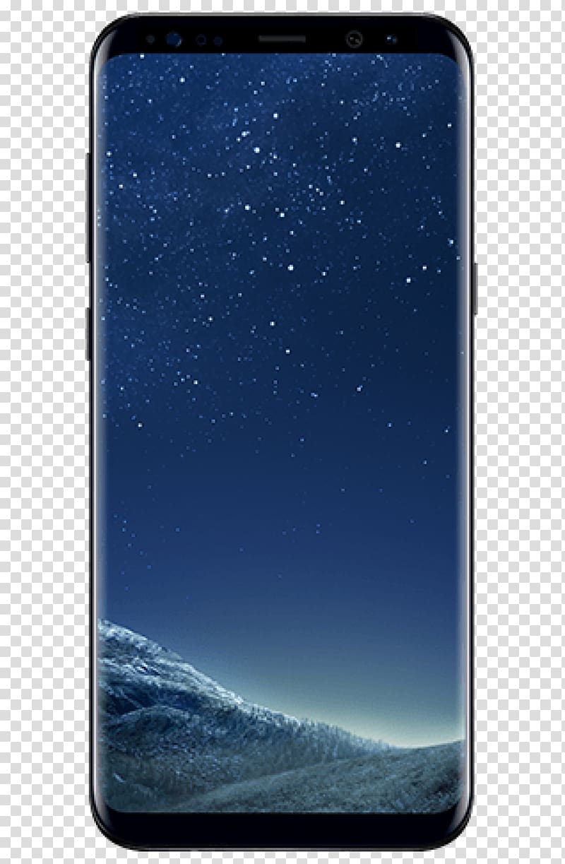 black smartphone turned-on, Samsung Galaxy S8+ Samsung Galaxy Note 8 T-Mobile US, Inc. Telephone, Samsung Galaxy S9 transparent background PNG clipart