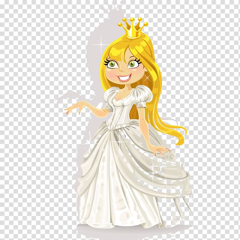 Prince Charming Cartoon Princess, Queen white transparent background PNG clipart