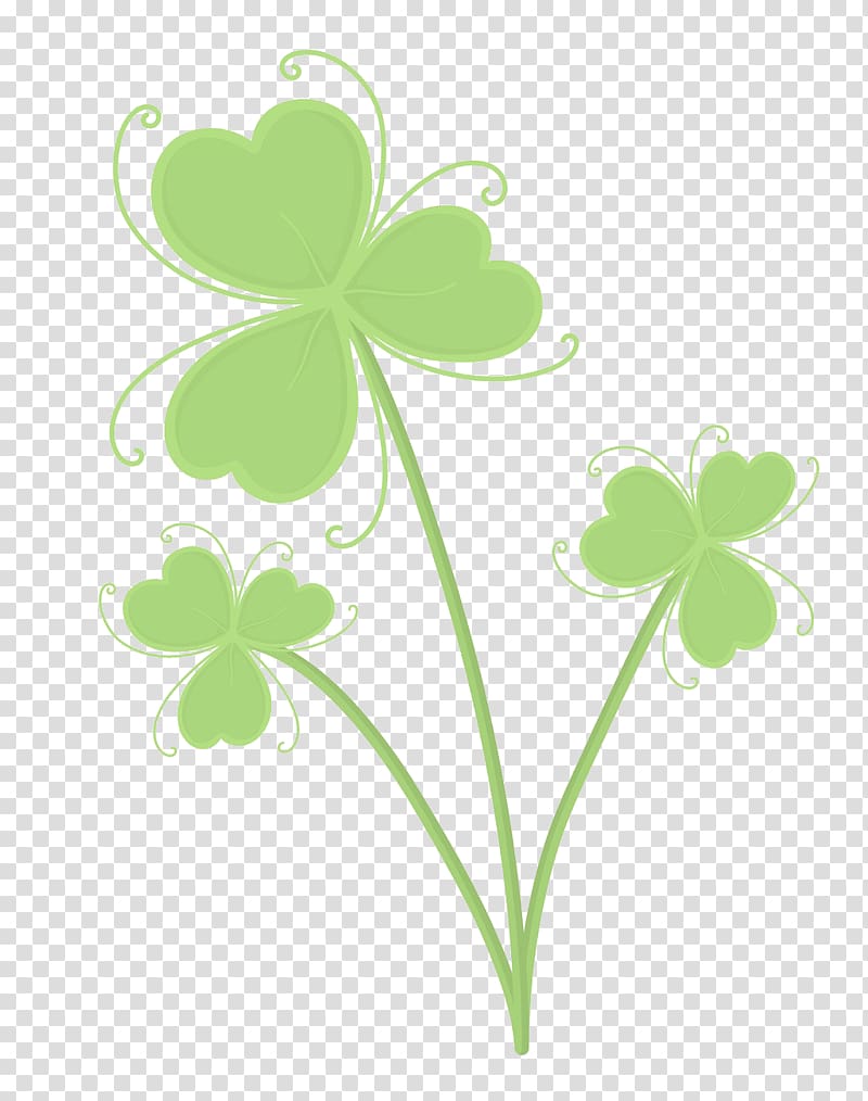 Shamrock Four-leaf clover Illustration, Clover transparent background PNG clipart