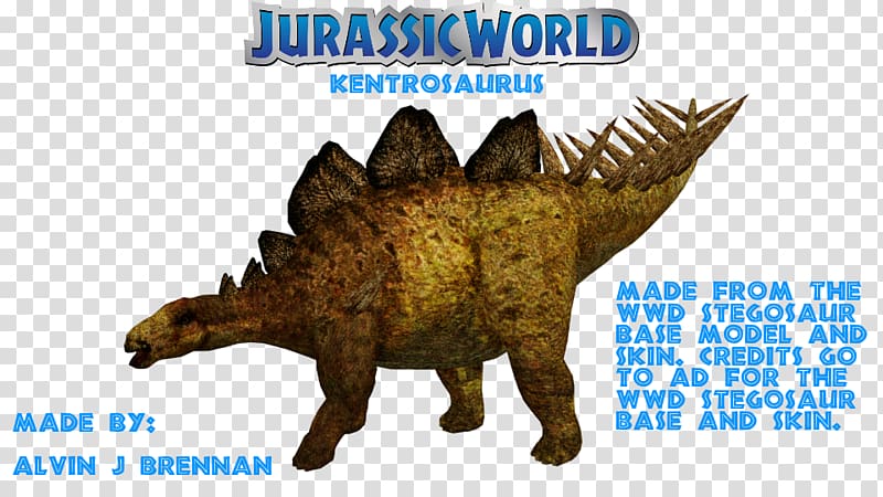 Kentrosaurus Dinosaur Jurassic World Evolution Metriacanthosaurus Ankylosaurus, dinosaur transparent background PNG clipart