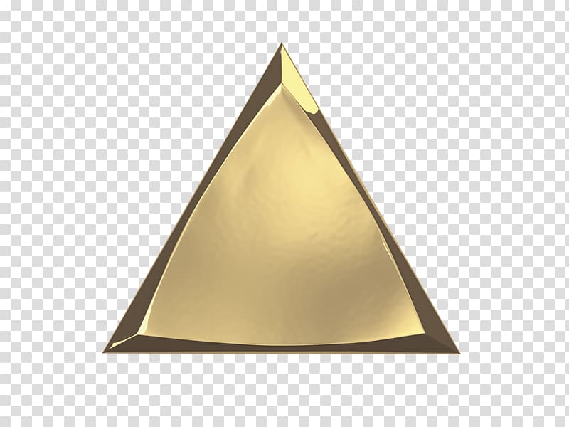 Triangle Concave polygon Brass, triangle transparent background PNG clipart