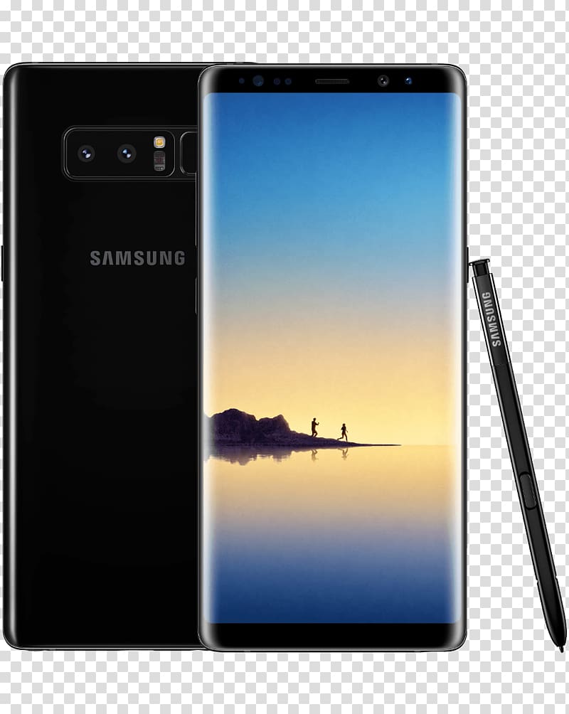 Samsung LTE Smartphone midnight black unlocked, samsung transparent background PNG clipart