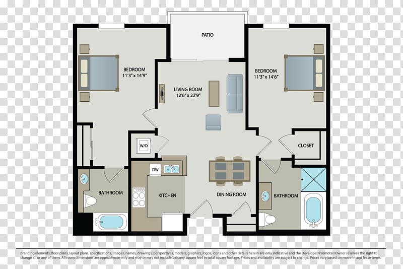 Floor plan North Hollywood Muse Apartments Architecture, apartment transparent background PNG clipart