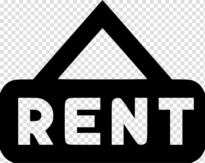 Logo Renting Brand Product, for rent sign fonts transparent background PNG clipart