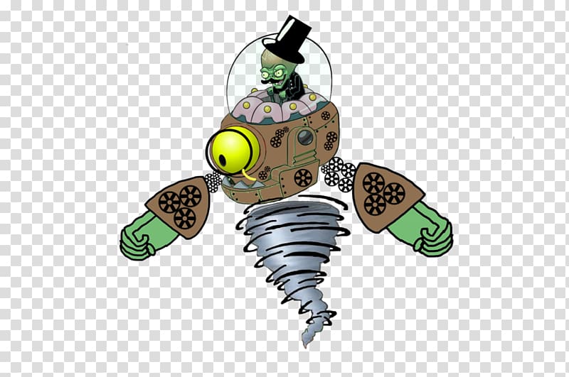 Plants vs. Zombies 2: It's About Time PopCap Games Zombot, steamy transparent background PNG clipart