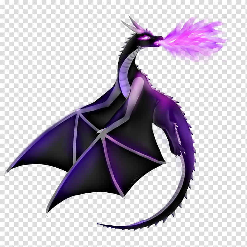 Minecraft mods Fan art Dragon, DragonArt, purple, dragon, fictional  Character png