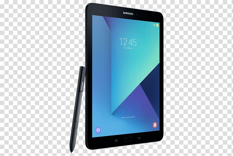 Samsung Galaxy Tab S3 LTE 4G Android, swipe transparent background PNG clipart