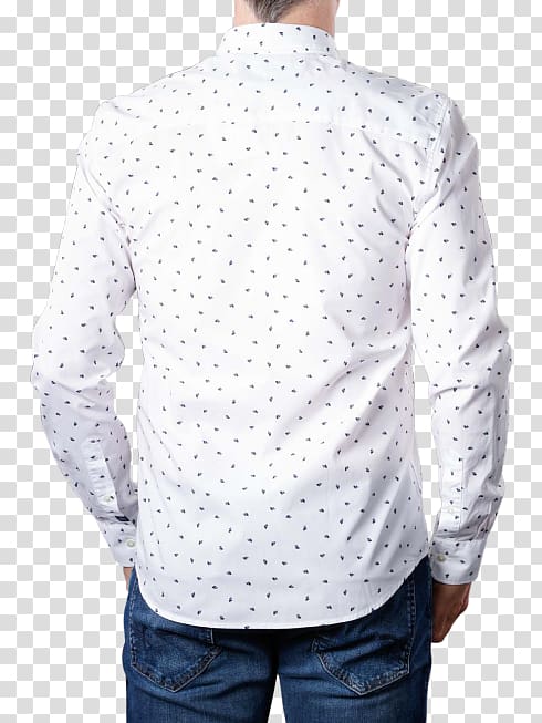 T-shirt Tops Scotch & Soda, Longsleeve Shirt Scotch Soda Men\'S, denim white shirt transparent background PNG clipart