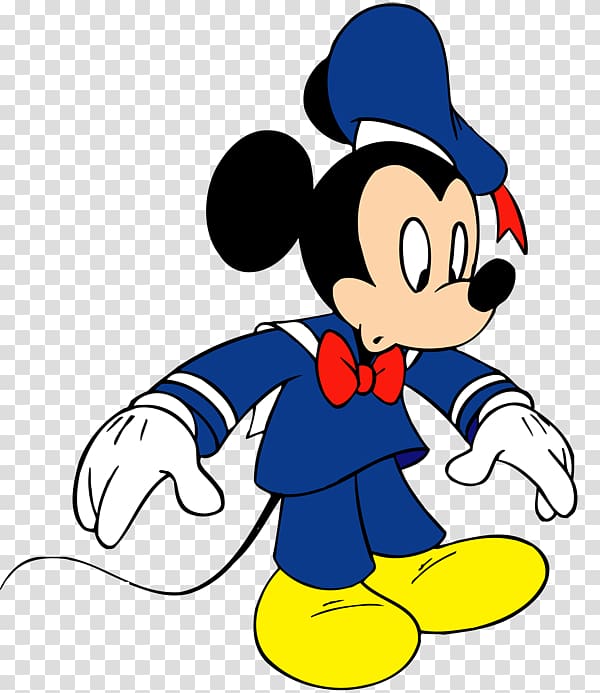 Mickey Mouse Minnie Mouse Sailor , Blue Sailor transparent background PNG clipart