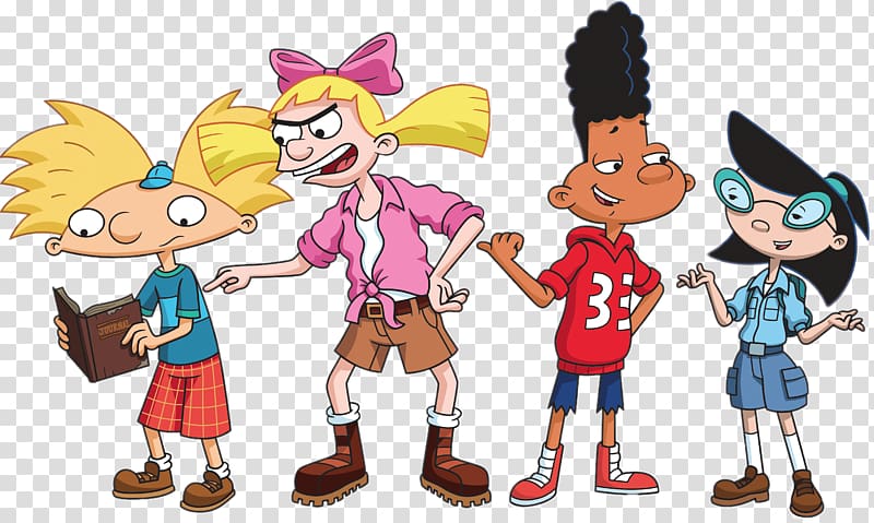 Hey Arnold characters illustration, Hey Arnold Characters transparent background PNG clipart