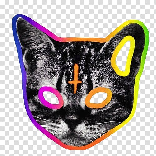 Odd Future T-shirt Camp Flog Gnaw Carnival Tron Cat, T-shirt transparent background PNG clipart