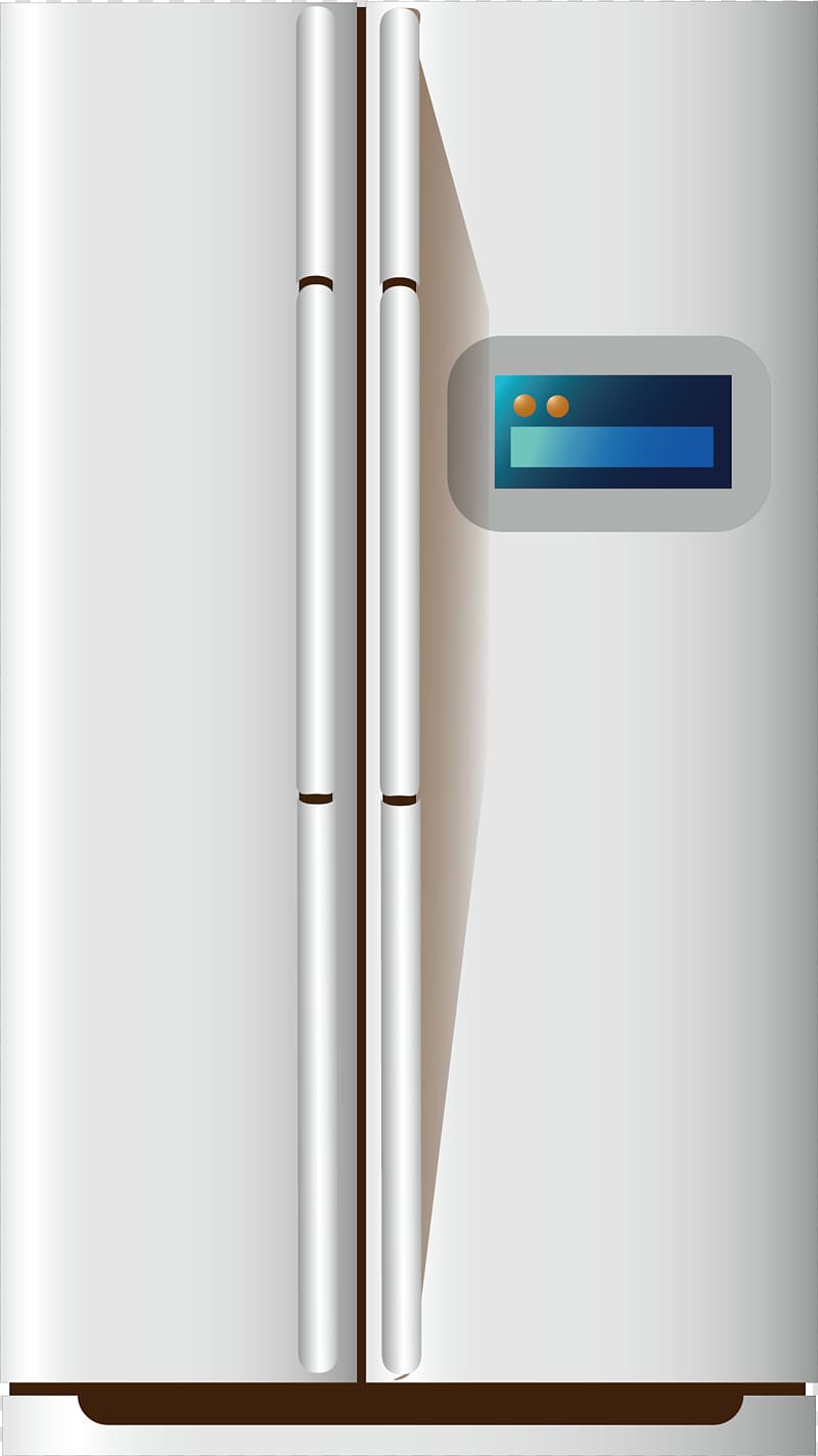 Refrigerator Home appliance , Frozen element transparent background PNG clipart