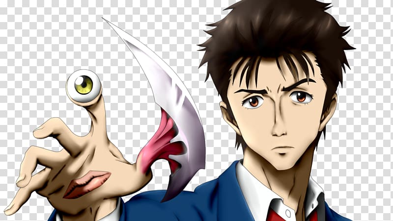 Parasyte: Part 1 Migi Shinichi Izumi Anime, floyd mayweather transparent background PNG clipart