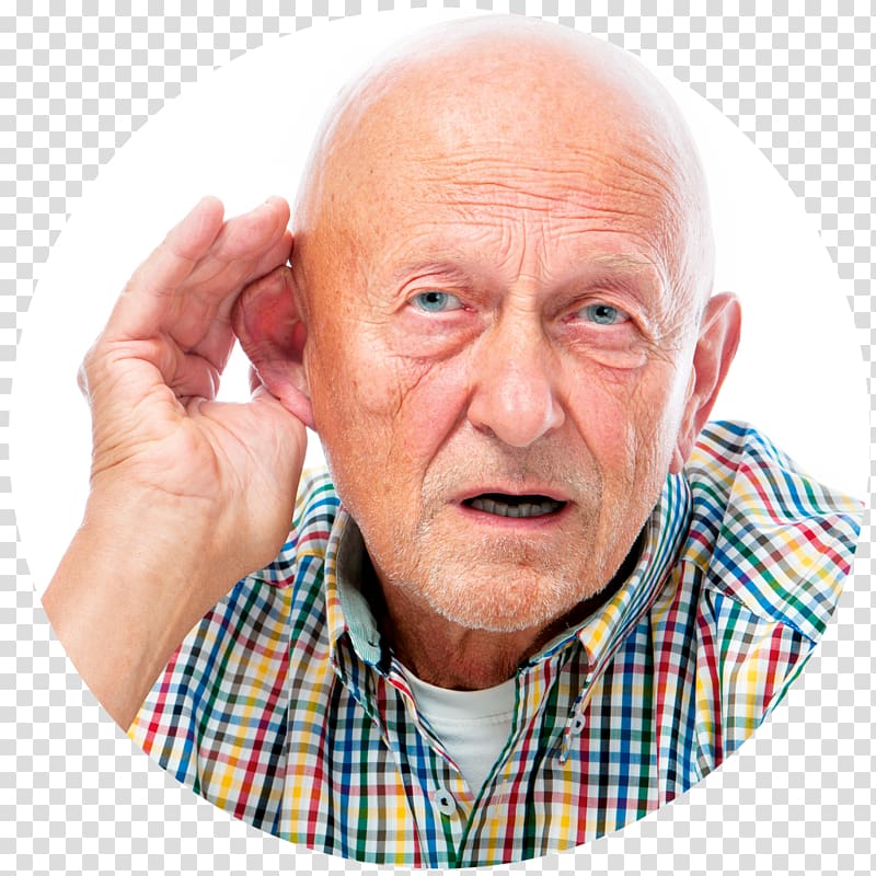 Presbycusis Hearing loss Hearing aid, ear transparent background PNG clipart