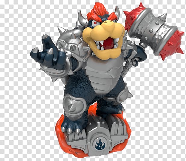 Skylanders: SuperChargers Bowser Donkey Kong Spyro Wii, lava splash transparent background PNG clipart