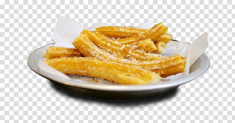 plate of fried food, Churros on A Plate transparent background PNG clipart