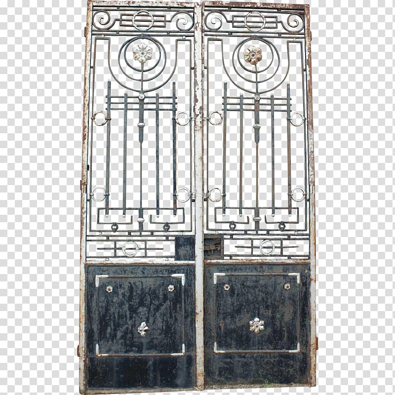 Wrought iron Gate Structure Window, iron transparent background PNG clipart