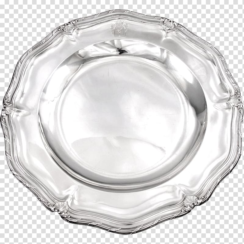 Sterling silver Platter Tray Gorham Manufacturing Company, silver transparent background PNG clipart