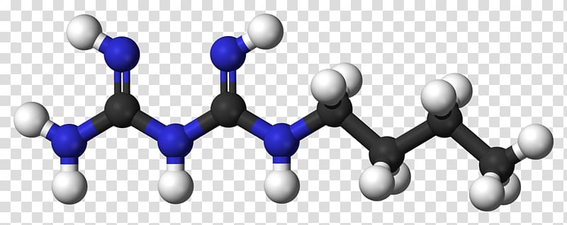 Heptane Three-dimensional space Ball-and-stick model Chemical structure, others transparent background PNG clipart