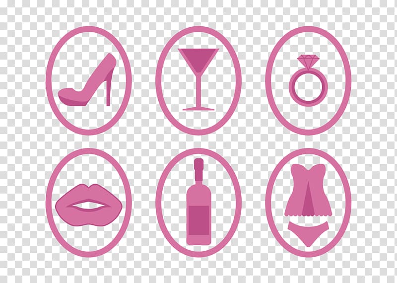 Wedding invitation Party Icon, Women commonly flag transparent background PNG clipart