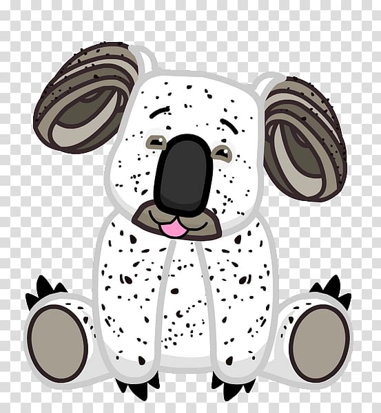 Webkinz Cookies and cream Biscuits Sundae Ganz, koala transparent background PNG clipart