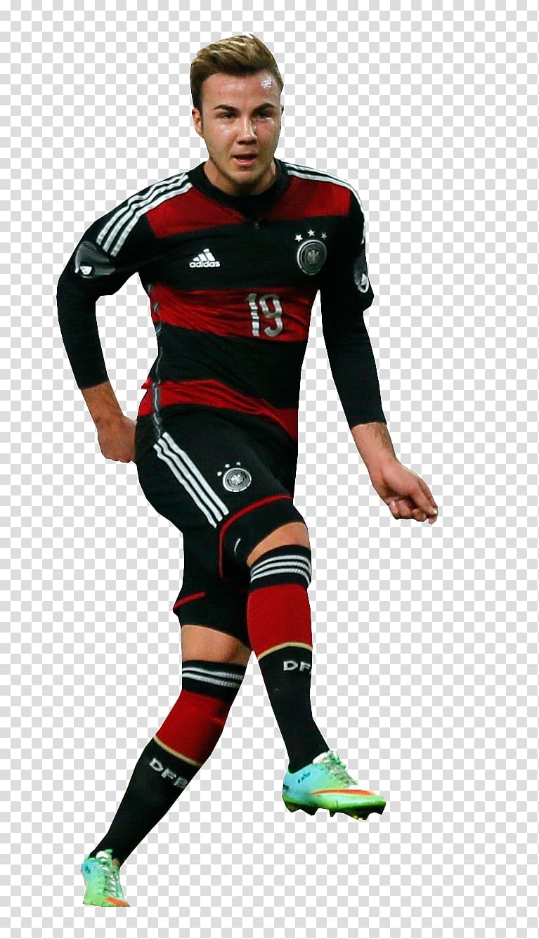 Mario Götze 2014 FIFA World Cup Group G Cheerleading Uniforms Germany national football team, gotze transparent background PNG clipart