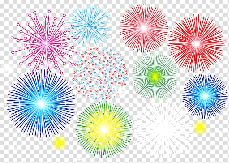 Fireworks Illustration, Fireworks transparent background PNG clipart
