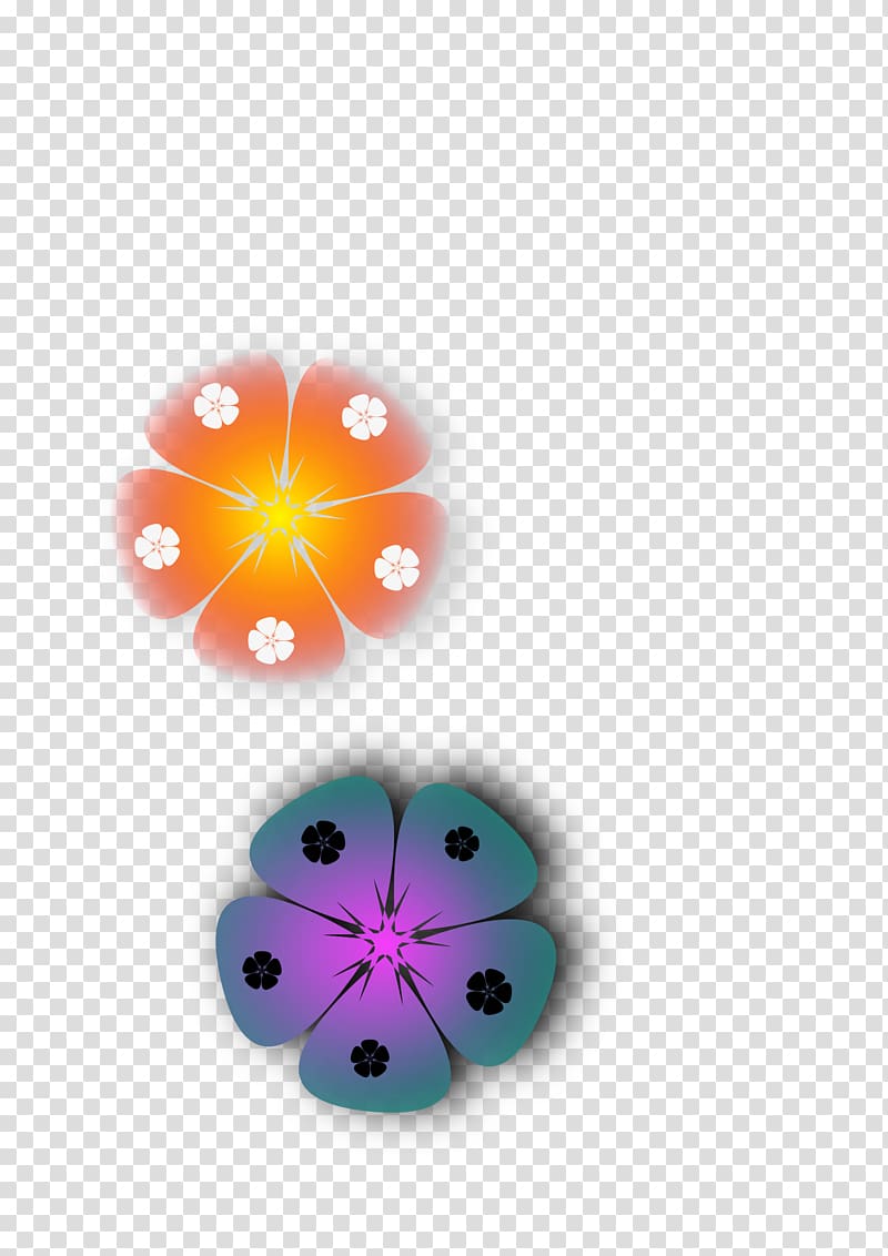Flower Desktop Orange Color , stretching copywriting background transparent background PNG clipart