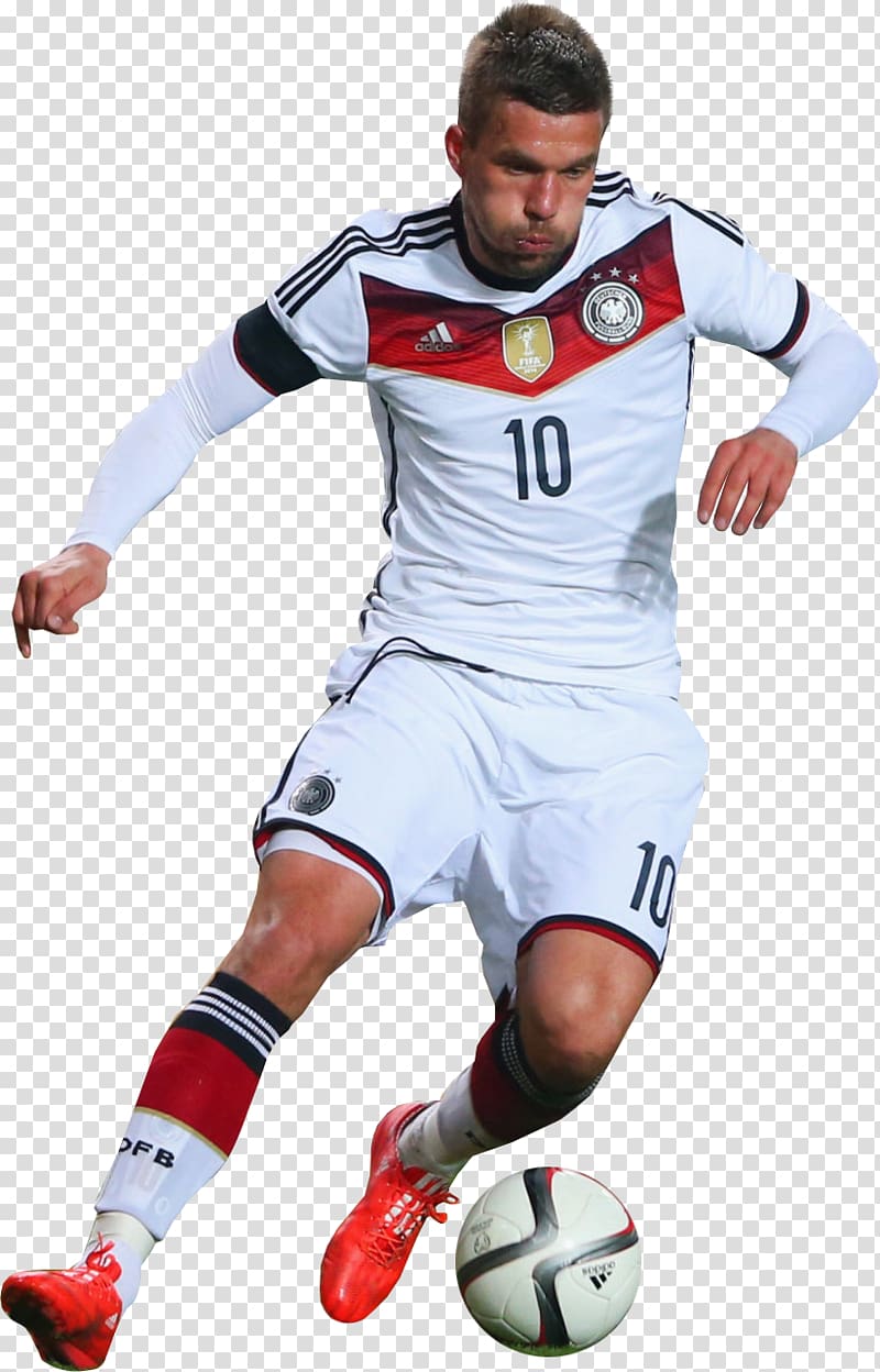 Lukas Podolski Germany UEFA Euro 2016 Football player, football transparent background PNG clipart